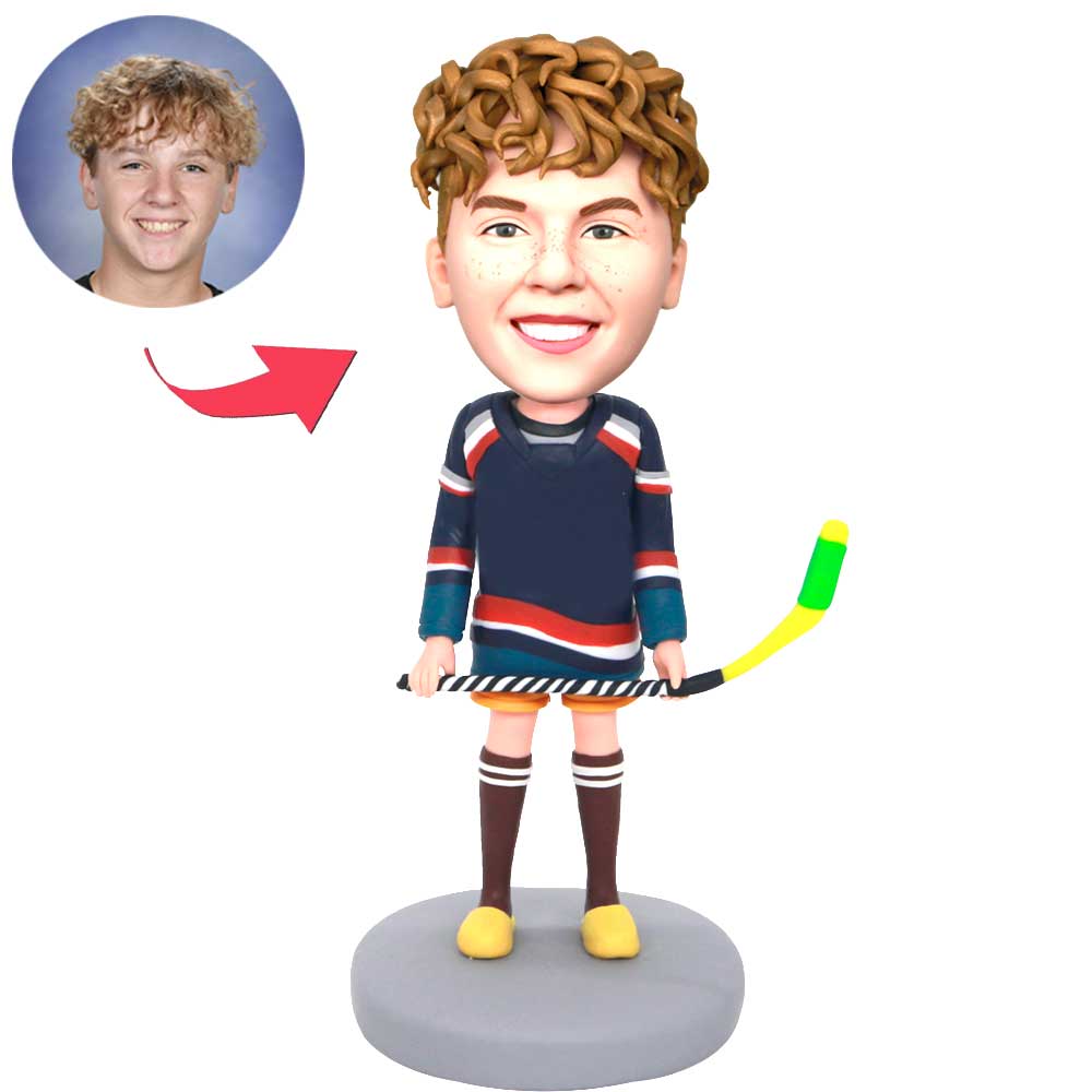 Custom Male Hockey Bobbleheads Figure Bobblehead