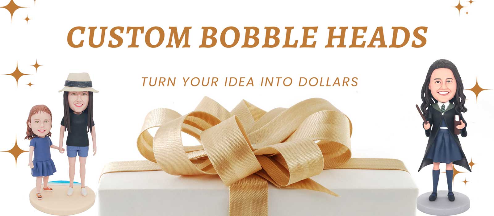 Custom Bobble Head - Turn Your Idea Into Dollars