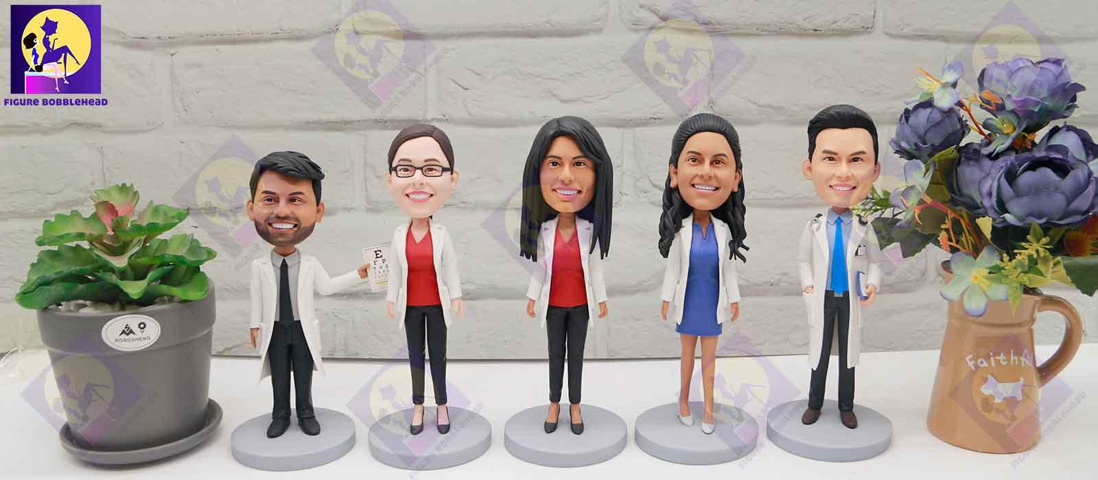 Custom Doctor Bobbleheads As 2022 Best Doctors' Day Gifts - Figure Bobblehead