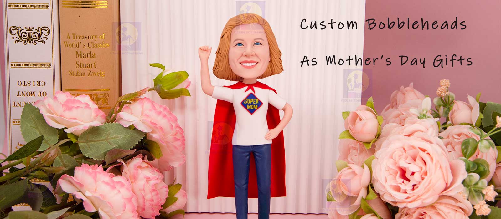 Customize Bobblehead Dolls For Your Mom As Mother's Day Gifts