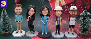 2021 Christmas Gift Helper --- Custom Bobbleheads