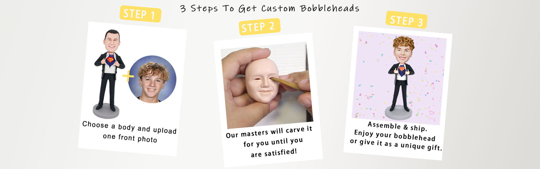 Custom Bobble Head From Photo-Personalized Bobblehead Gifts – Figure ...
