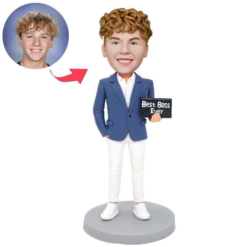 Custom Best Boss Ever Bobblehead