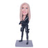 Custom Black Widow Bobblehead With A Gun
