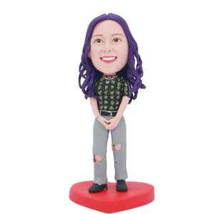 Custom Female Fashion Bobbleheads