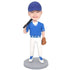 Custom Male Baseball Bobblehead In Sportsware