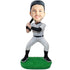 Custom Male Baseball Player Bobblehead Waving A Baseball Bat