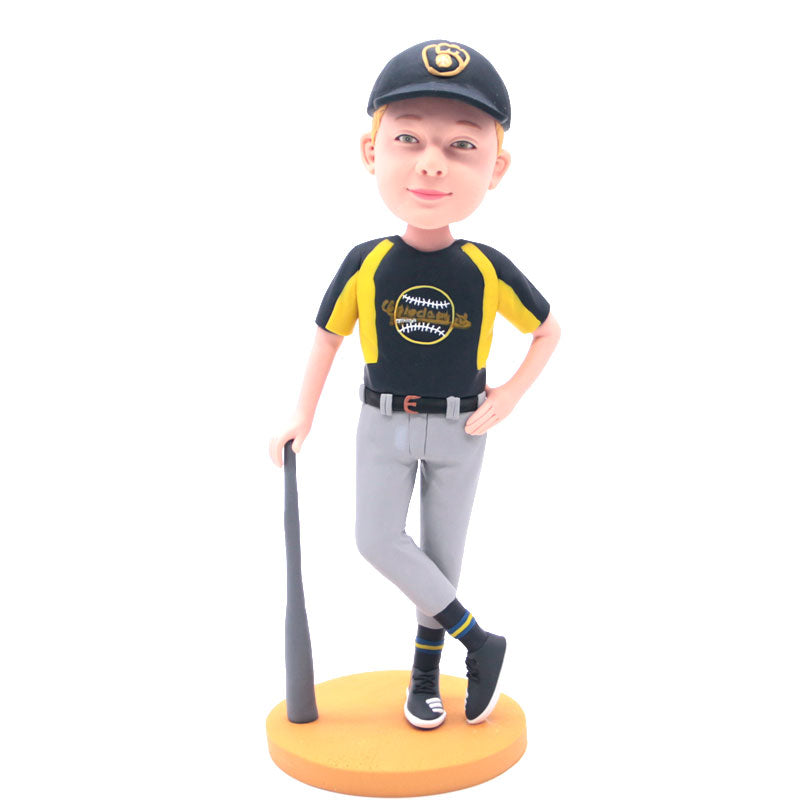 Custom Male Baseball Player Bobbleheads