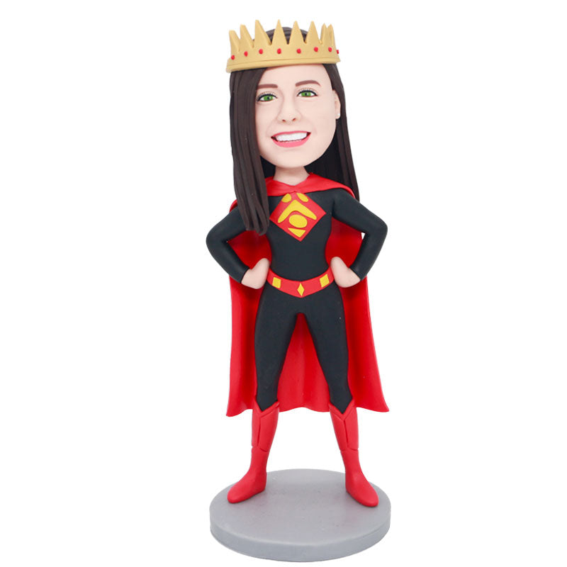 Custom Superwoman Bobblehead With Cloak