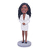 Custom Female Employee Bobblehead