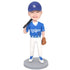 Custom male Dodgers baseball bobblehead