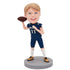 Custom Male Football Player Bobblehead
