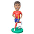 Custom Running Male Soccer Player Bobblehead