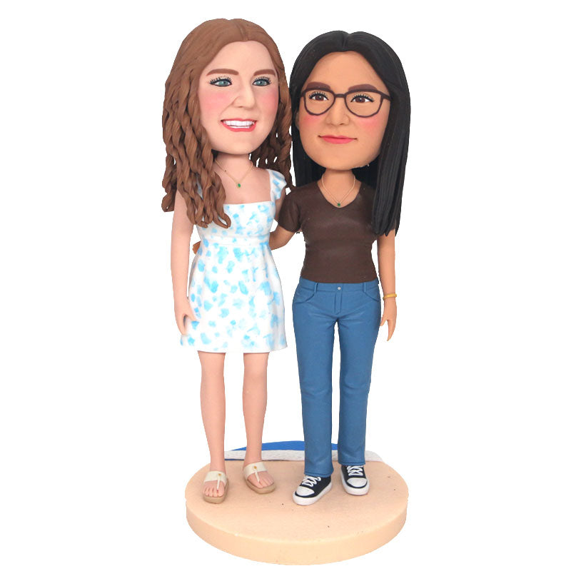 Custom Sister Friend Bobblehead