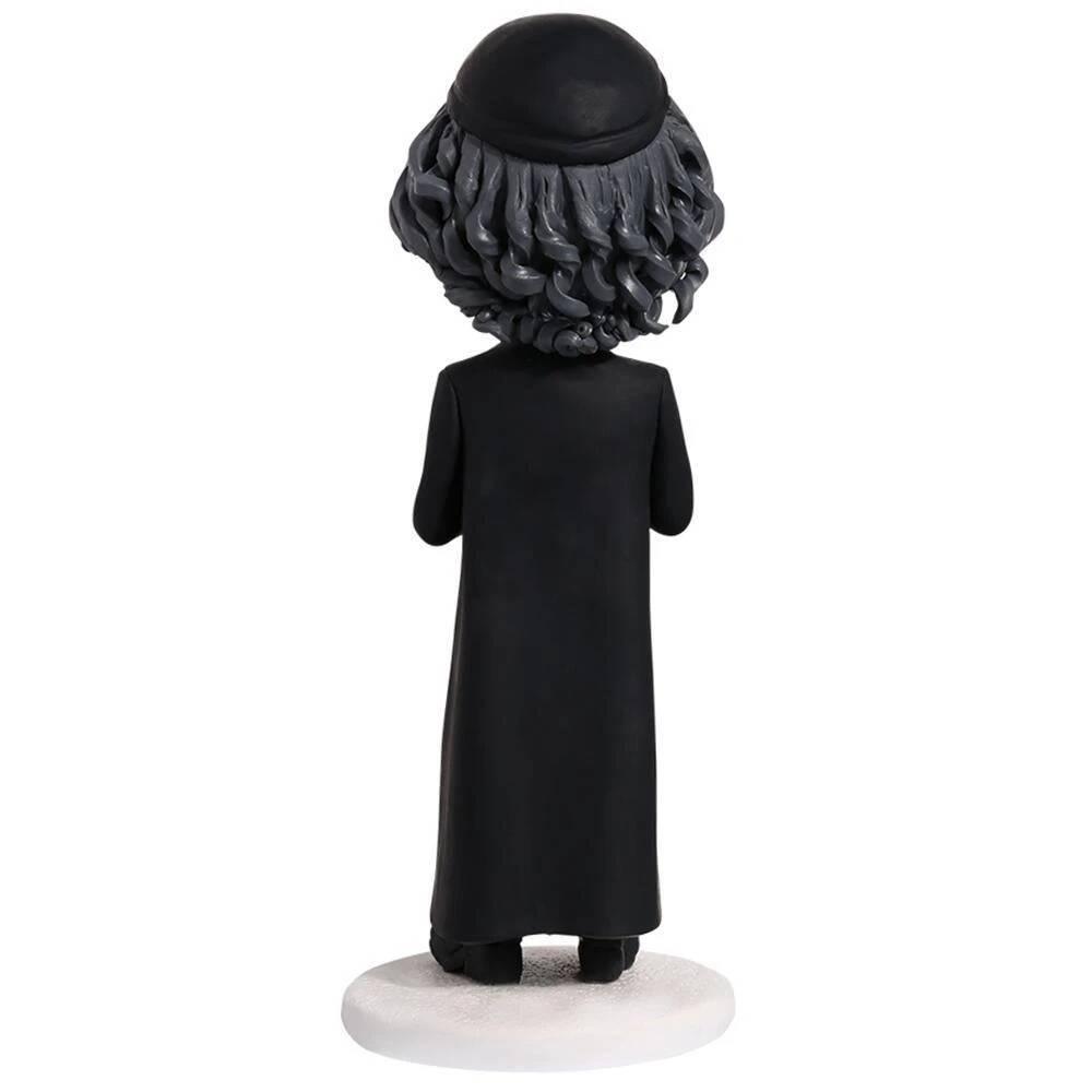 Black Robe Priest Pastor God Father Preacher Custom Figure Bobblehead - Figure Bobblehead