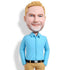 Business Casual Male Office Boss Gift Custom Figure Bobblehead - Figure Bobblehead