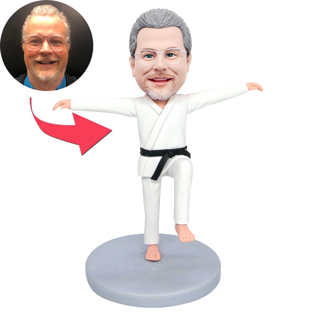 Cool Karate Custom Figure Bobblehead