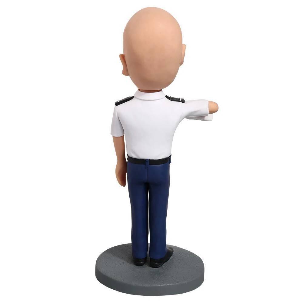 Cool Male Air Force Captain Custom Bobblehead - Figure Bobblehead