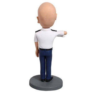 Cool Male Air Force Captain Custom Bobblehead - Figure Bobblehead