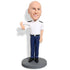 Cool Male Air Force Captain Custom Bobblehead - Figure Bobblehead