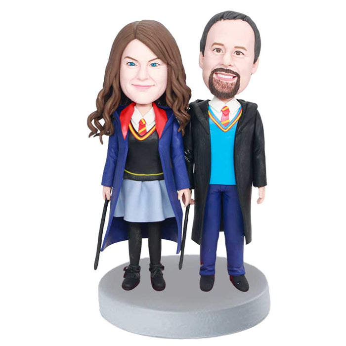 Couple Harry Potter Custom Figure Bobbleheads