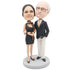 Couple In Business Attire Custom Figure Bobbleheads