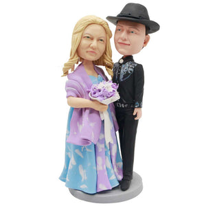 Couple In Royal Dress Custom Figure Bobblehead