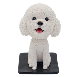 Cute Dashboard Dog Custom Bobblehead - Figure Bobblehead
