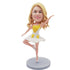 Elegant Female Ballerina Dancer Custom Figure Bobblehead