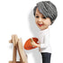 Elegant Female Painter Retirement Custom Figure Bobblehead - Figure Bobblehead