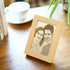 Engraved Custom Wooden Photo - Figure Bobblehead