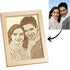 Engraved Custom Wooden Photo - Figure Bobblehead
