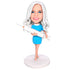 Female Nurse With Syringe Custom Figure Bobbleheads
