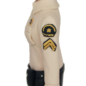 Female Sheriff Police In Uniform Custom Figure Bobbleheads