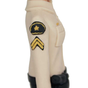 Female Sheriff Police In Uniform Custom Figure Bobbleheads