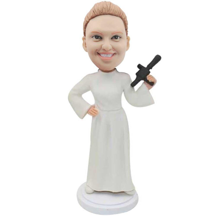 Female Star War Theme Custom Figure Bobblehead
