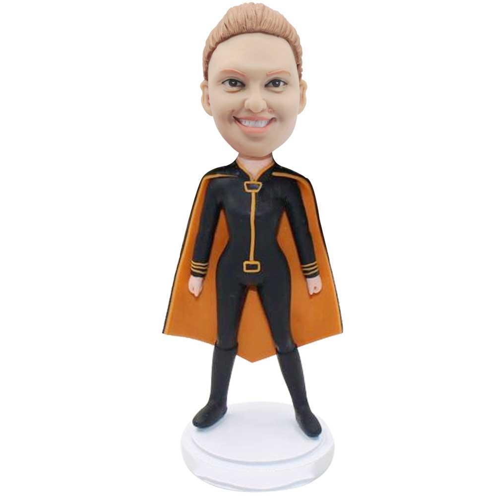 Female Super Manager Custom Figure Bobblehead