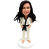 Female Taekwondo Karate Custom Figure Bobblehead