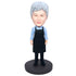 Grandma In Black Apron Custom Figure Bobbleheads