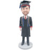 Handsome Male Graduation Custom Figure Bobbleheads