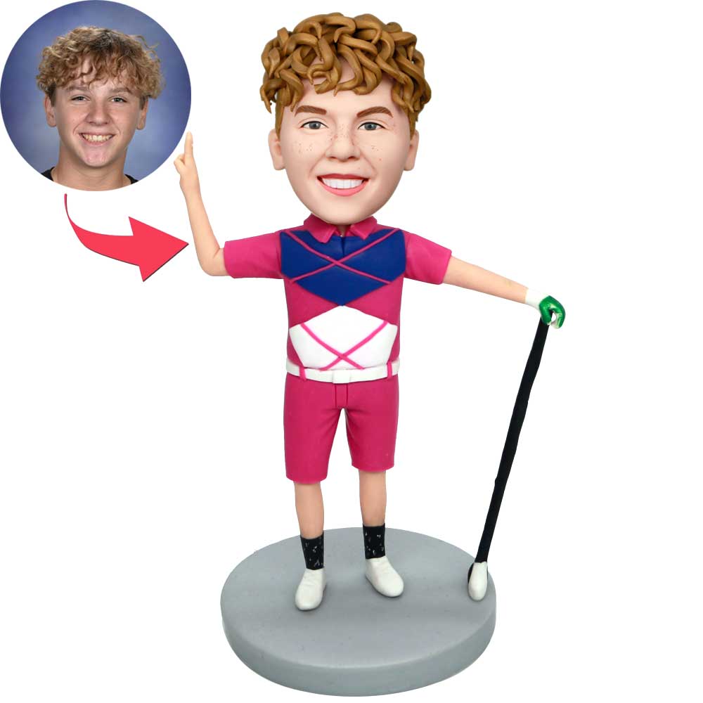 Golfer Boss Bobblehead - Executive Golf Enthusiast Figurine