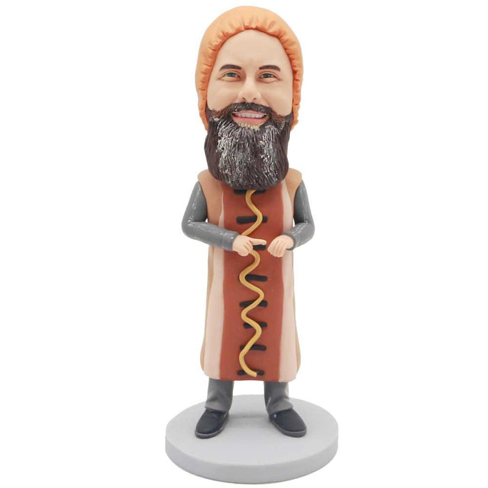 Custom Dodger Dog Dodgers Mascot Bobblehead