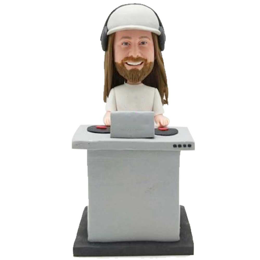 Male DJ Custom Figure Bobblehead