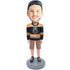 Male In Bruins Jersey Custom Figure Bobblehead
