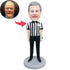 Male In Striped T-shirt Custom Figure Bobbleheads