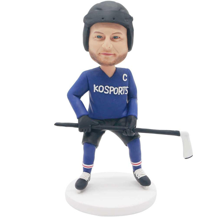 Male KoSports Hockey Custom Figure Bobblehead