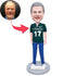 Male Michigan State Fans Custom Figure Bobbleheads