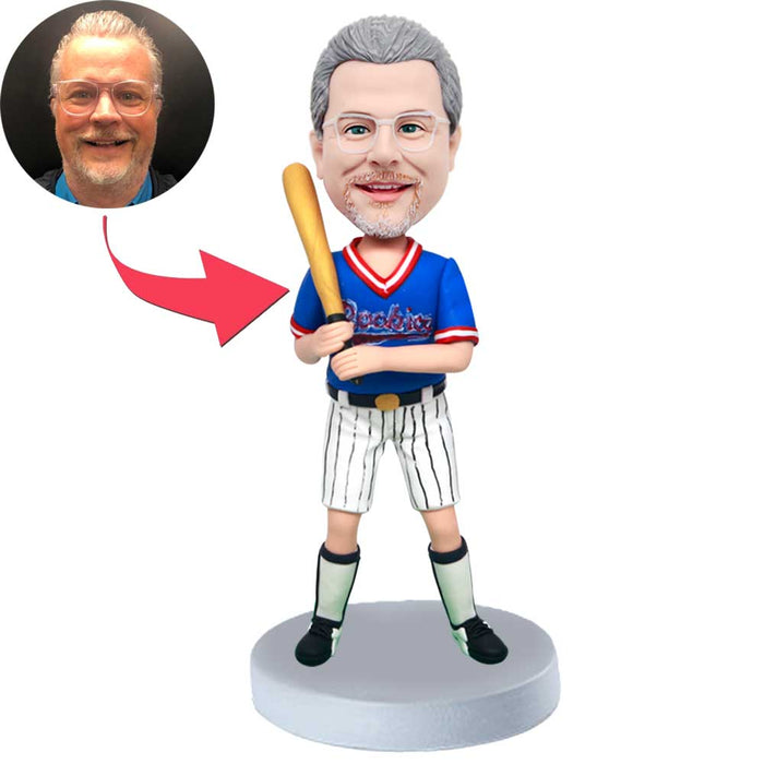 Male Rookies Baseball Player Custom Figure Bobbleheads