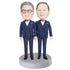 Male Same-gender Couple Custom Figure Bobbleheads