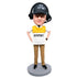 Custom Male Sportscaster Bobblehead